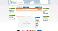 Desktop Screenshot of hledejhracky.cz